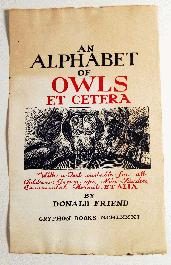 An Alphabet of Owls Et Cetera 
